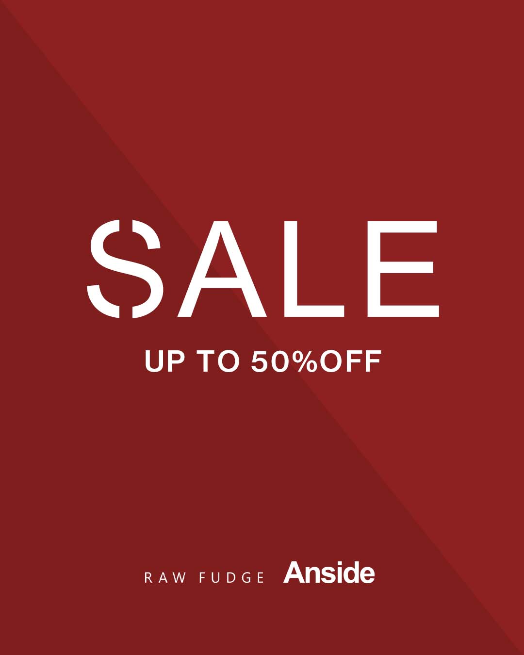 SALE RAW FUDGE