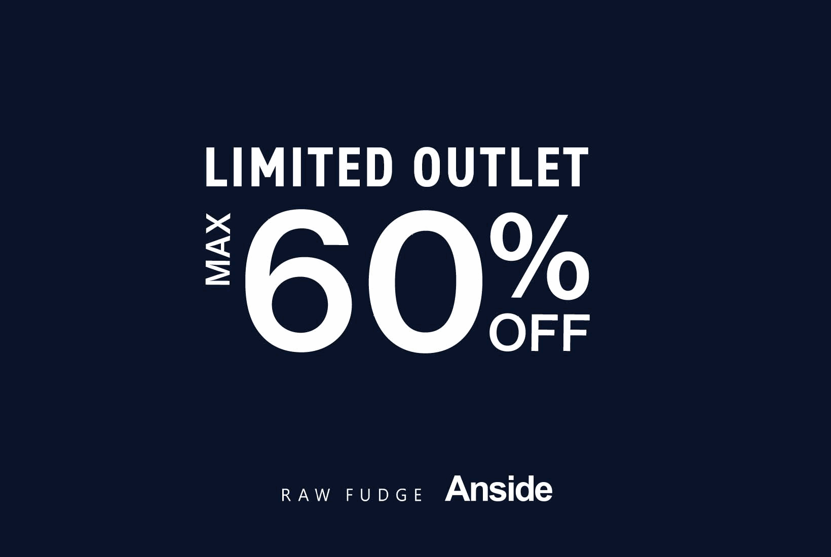 MAX60%OFF期間限定アウトレット