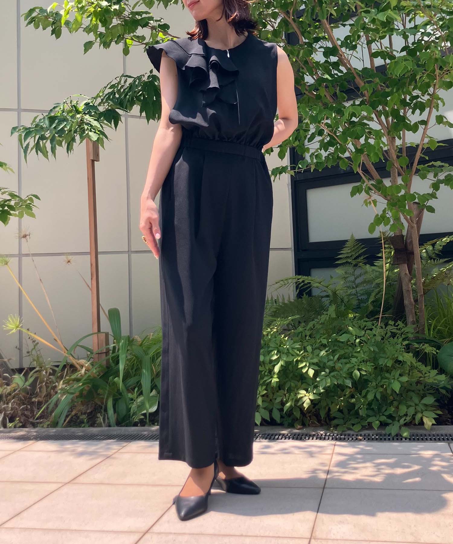 アシメラッフルオールインワン onepiece RAW FUDGE