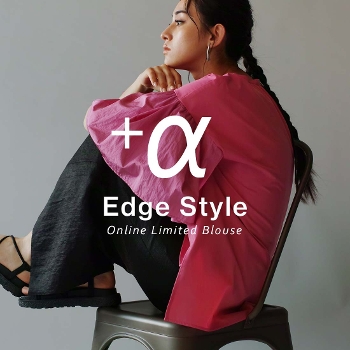 { Edge Style ONLINE LIMITED BLOUSE